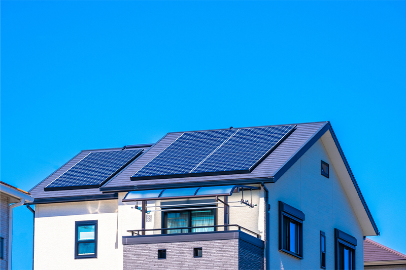 太陽光発電システムの設置